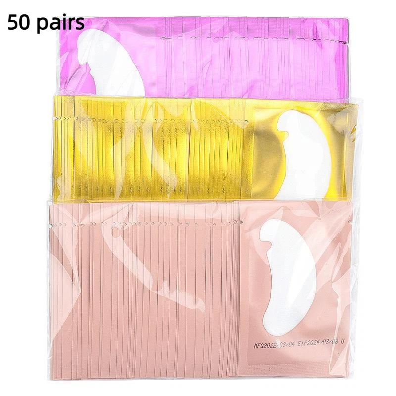 Eyelash Extension Eye Irritation - Eyelash Extension Auxiliary Patches 50 Pairs
