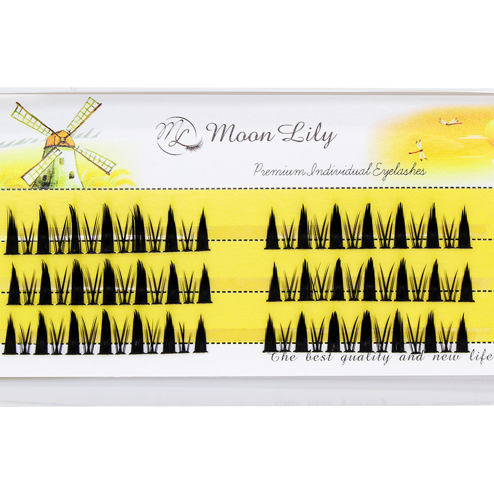 Custom Logo 3D Fluffy Natural  - Eyelash Extension Russian review and price