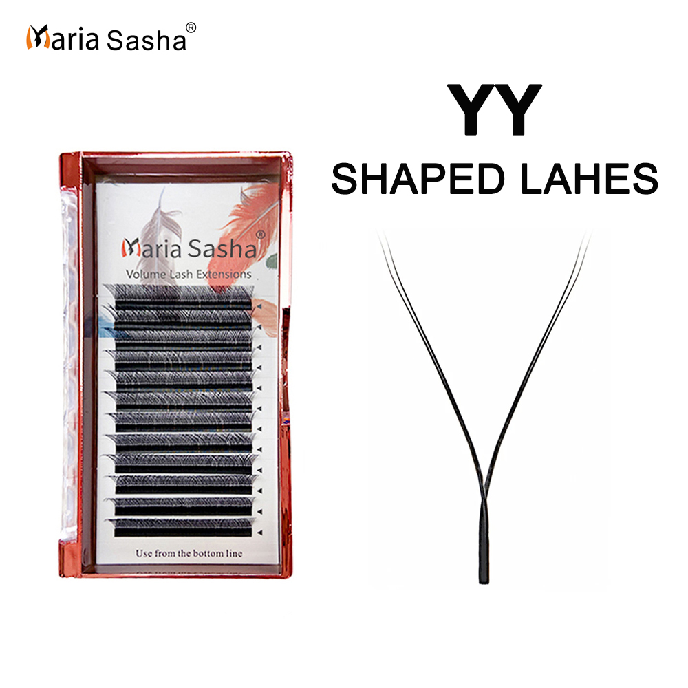 MARIA YY Shaped Eyelashes Clus - Eyelash Extension Human Hair review and price